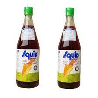 Combo 2C Nước Mắm Cá Mực Thailand 725ml/ Nước Mắm Mực Thượng Hạng/ Fish ...