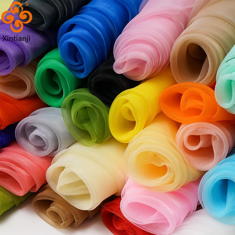 Organza trang trí đám cưới organza vải DIY Home Party cho tiệc cưới lãng mạn vải TJ0031