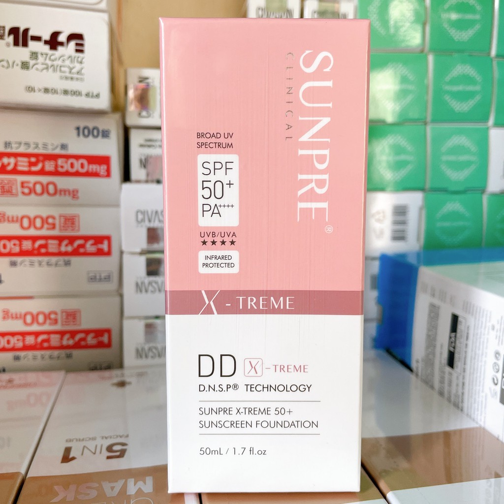 Kem Chống Nắng Sunpre Mona Frema Sunpre High Protection Facail Gel Dd X