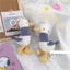 Móc khoá vịt vằn cute -Trang trí balo - túi tote - HÀNG CÓ SẴN Women Nữ Móc Chìa Khoá Móc Khóa