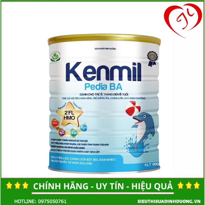 [CHÍNH HÃNG] Sữa KENMIL PEDIA BA 900g | Shopee Việt Nam