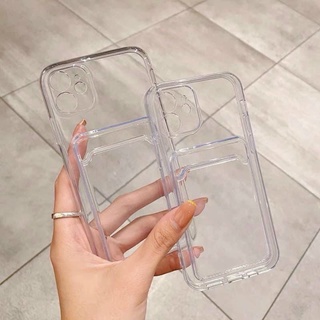 Ốp lưng iPHONE silicon trong kèm ngăn Ví đựng thẻ siêu HOT HIT đủ mã iPhone 6 -> 17 ProMax