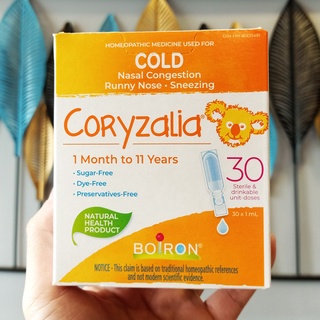 Muối Uống Vi Lượng Đồng Căn Coryzalia Boiron 30 Ống Cho Bé Từ 1 Tháng | Minizon Kids