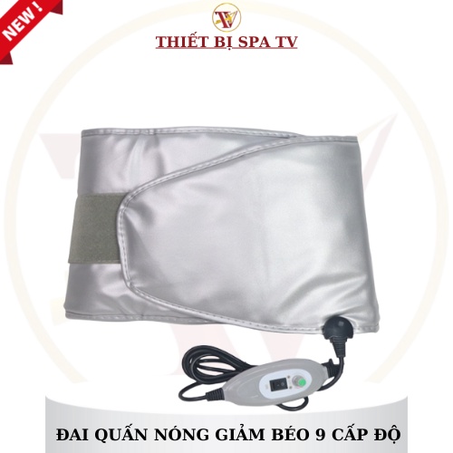 Sale Đai Quấn Nóng Giảm Béo, Giảm Mỡ Bụng (Đai cuốn nóng ko rung và có rung)