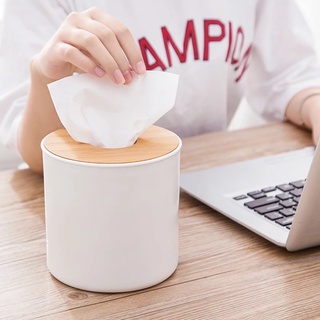Hộp Đựng Giấy Ăn Nắp Gỗ Decor Cao Cấp, Nhựa Cứng Chắc, Sang Trọng Tiện Lợi – CamCamHomeWare