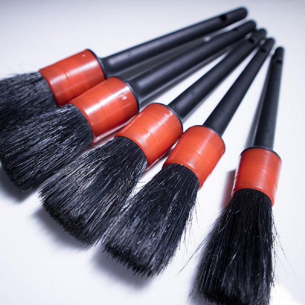 Bộ 5 Cọ Vệ Sinh Các Chi Tiết Ô Tô Đa Năng (Đen)