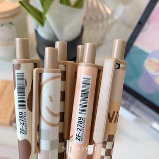 Set bút gel đen SOFUN Milk Tea cực trendy