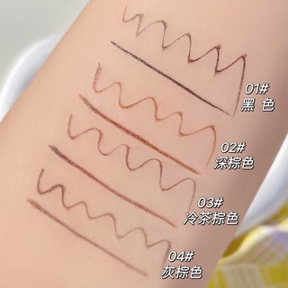 Bút Kẻ Mắt Dạng Lỏng Ngọt Ngào Màu Đen / Trắng / Nâu Lâu Trôi Không Thấm Nước Chống Mồ Hôi