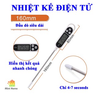 Nhiệt Kế Que Điện Tử TP300 Đo Nước Pha Sữa Cho Bé, Trẻ Em, Máy Đo Nhiệt Độ Thực Phẩm Nấu ăn,Làm Bánh,Nước Tắm