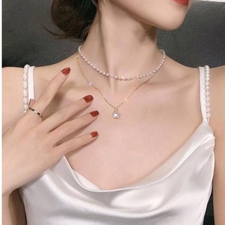 Vòng cổ dây chuyền nữ nhiều hình kiểu dáng thanh lịch HaminStore