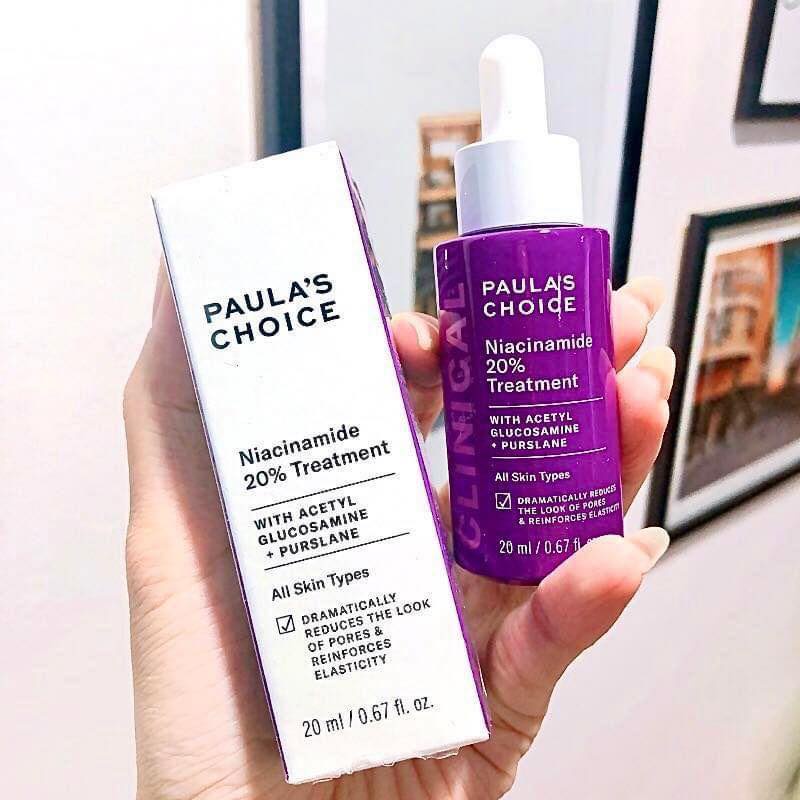 SERUM PAULA'S CHOICE NIACINAMIDE 20% TREATMENT 20ML | Shopee Việt Nam