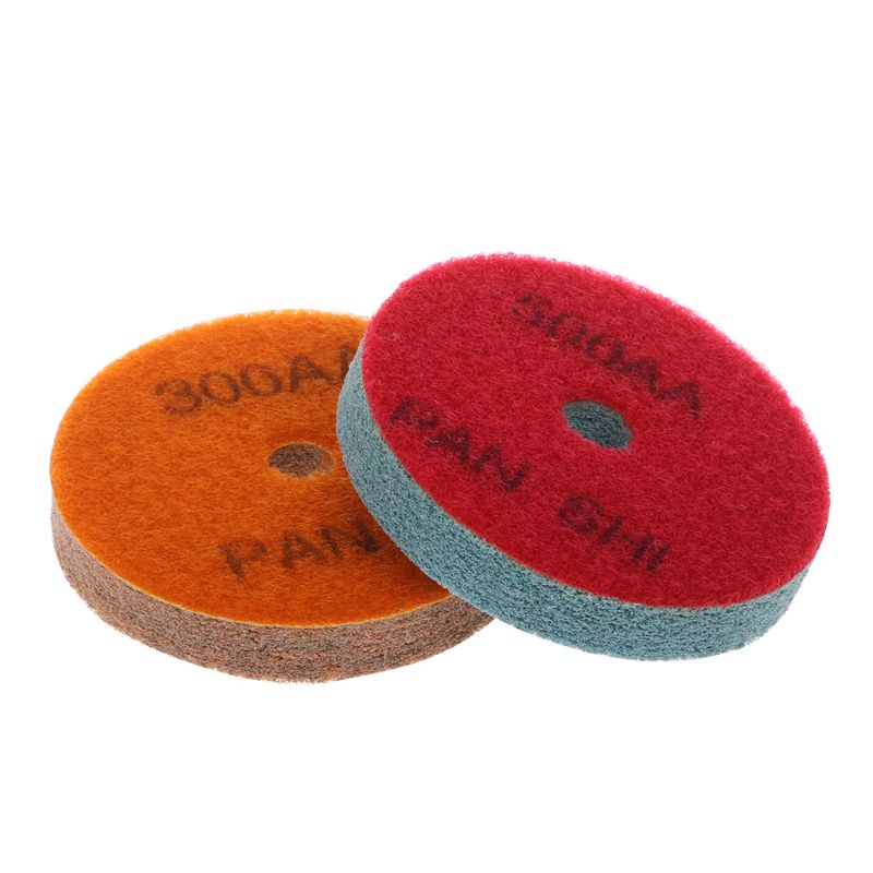 3" Diamond Marble Polishing Pad Sponge Granite Grinding Concrete Floor Abrasive