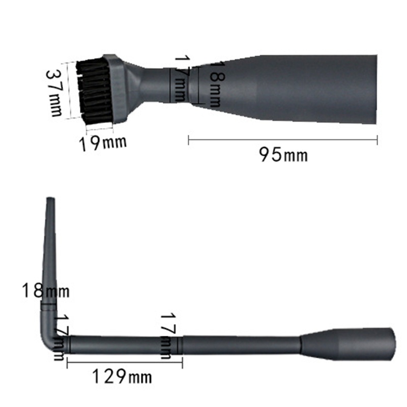 Set 9 Đầu Chổi 2 Trong 1 Cho Máy Hút Bụi 32MM / 35MM