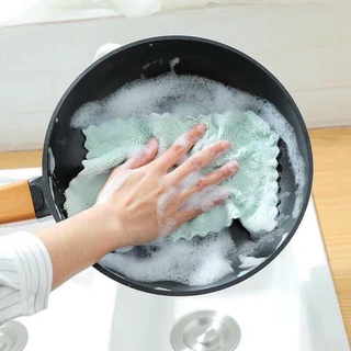 [COMBO 5 KHĂN BẾP ĐA NĂNG] KT 25*25cm Khăn lau bếp đa năng 2 mặt siêu thấm (lau bếp, bát đĩa, bàn ghế...) kháng khuẩn 💓💓