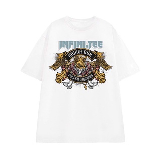 Áo thun INFINITEE Fni0074, Thun 100% Cotton - form rộng Unisex. Nữ