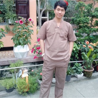 Tim Tâm# Nam Thiền # Quần Áo Nam Đi Chùa