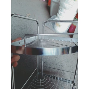 KỆ GÓC INOX 2 TẦNG VÀ 3 TẦNG LOẠI DÀY