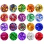 CAST Cheerleader Pom Poms Finger Ring Style Competition Flower Fancy Dance Party Decorator