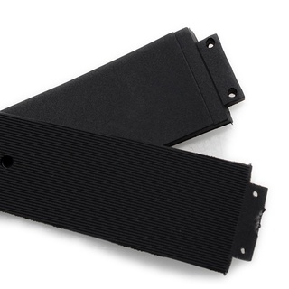 19mm*25mm Watch Bracelet Folding Buckle Silicone Rubber Watch Strap Watch Accessories Watch Band Chain