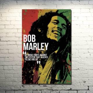 2024 Bob Marley Pop Ca Sĩ Nhạc Sĩ Nghệ Thuật Poster Kim Loại Tín Hiệu