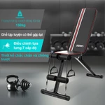 OneTwoFit Ghế tập tạ đa năng gập bụng chống đẩy tập gym đa năng có thể gấp lại — ảnh 2