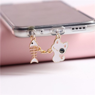 Phụ Kiện Trang Trí Dễ Thương Chống Bụi Cho Cổng Sạc Điện Thoại
