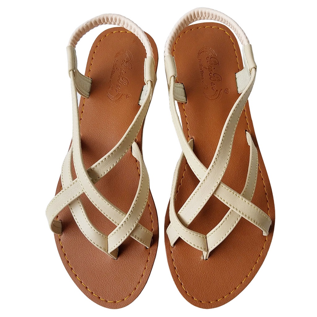 Giày Sandal Nữ Da Bò Thật BIGGBEN Cao Cấp HKD574