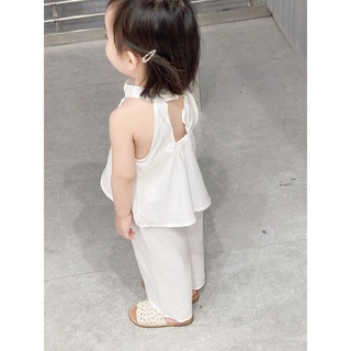 Set yếm Trung thu bé gái BATALA KIDS, set yếm kiểu bé gái thiết kế phong cách đi biển đi chơi cho bé từ 10-22kg YEMBT01