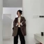 Áo khoác Blazer nữ dáng dài form rộng màu trơn vải 2 lớp dày dặn phong cách Hàn Quốc ABLZ001 - Tiktik