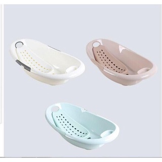 Chậu Tắm Việt Nhật Hình Elip 2202 Có Giá Đỡ Mẫu Mới Đủ Màu | Minizon Kids