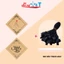 TAG thẻ cảm ơn 100 cái xinh xắn VUÔNG NÂU