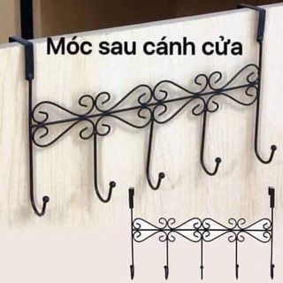 Móc treo sau cửa, Móc treo đồ đa năng tiện dụng không cần khoan tường