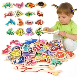 Mua TOY Life 4-Player Magnetic Fishing Game for Kids 3-5, Kids