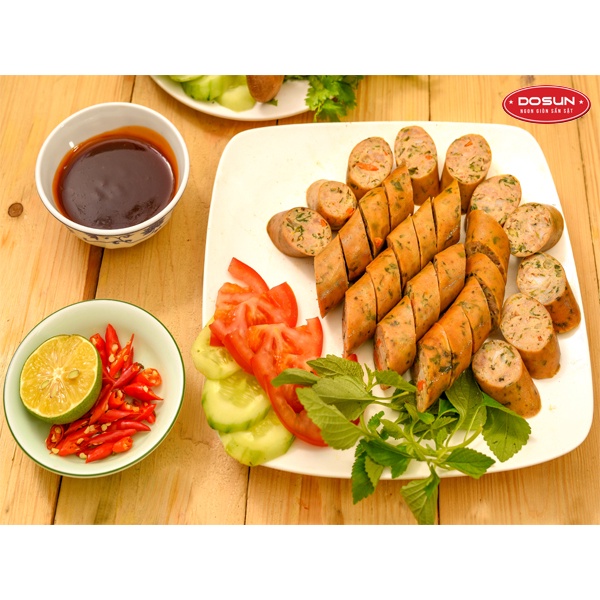 500g Dồi sụn non Hà Thành_ Chiên ăn liền