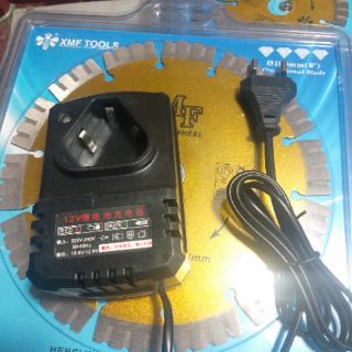 Cục sạc máy khoan bin 10,8 vol đến 12,8 vol phích tròn