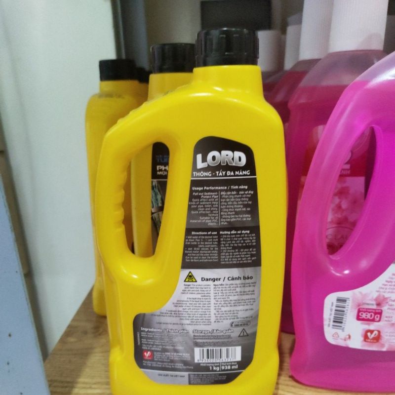 Ảnh Thông tẩy đa năng Lord (thông cống, làm sạch lồng máy giặt, bồn inox) 1kg 2