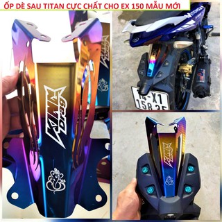 Ốp dè chắn bùn titan ex 155 -150 bản đặc biệt siêu dày chắc chắn hàng cao câp chống rung lắc