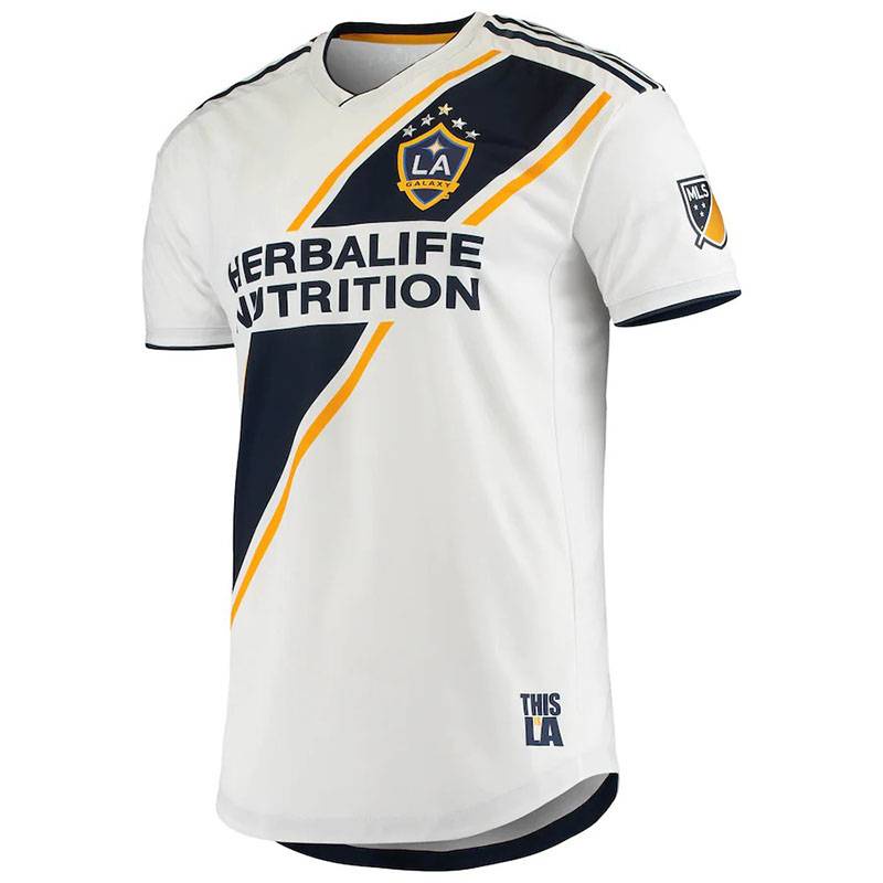 Áo Bóng Đá Cổ Điển Retro LA Galaxy 2018, Phù Hợp Nam Nữ, Nhiều Kích Cỡ