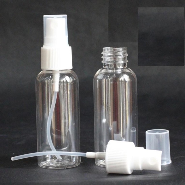 SET 5, SET 10 CHAI XỊT NHỰA 100 ML VÀ 50 ML SỈ SỐ LƯỢNG LỚN