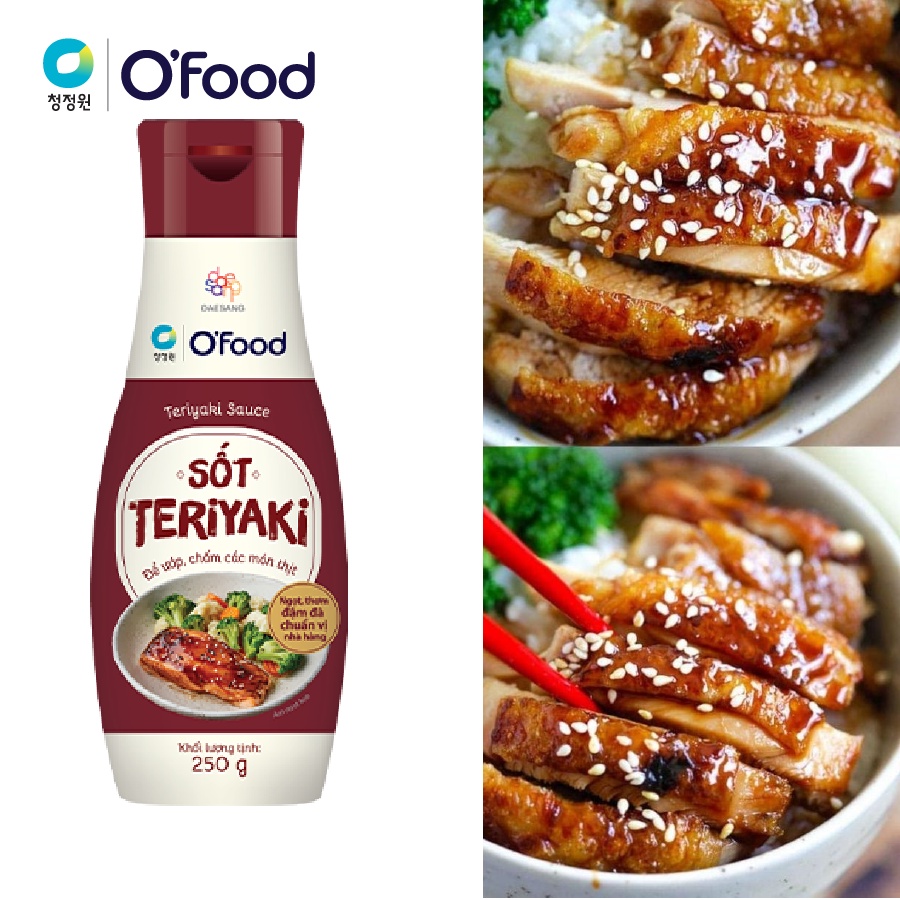 Ảnh Sốt teriyaki hoàn chỉnh O'food chai 250g 3