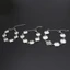 Unstop * 6 Miếng đệm viền tròn DIY Trống thủy tinh Cabochons Vòng tay Sliver để làm đồ trang sức