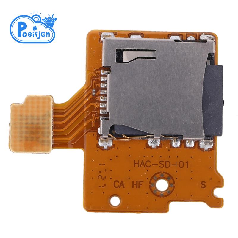 Micro-Sd Tf Card Slot Socket Board Replacement For Nintendo Switch Game Console Card Reader Slot Socket