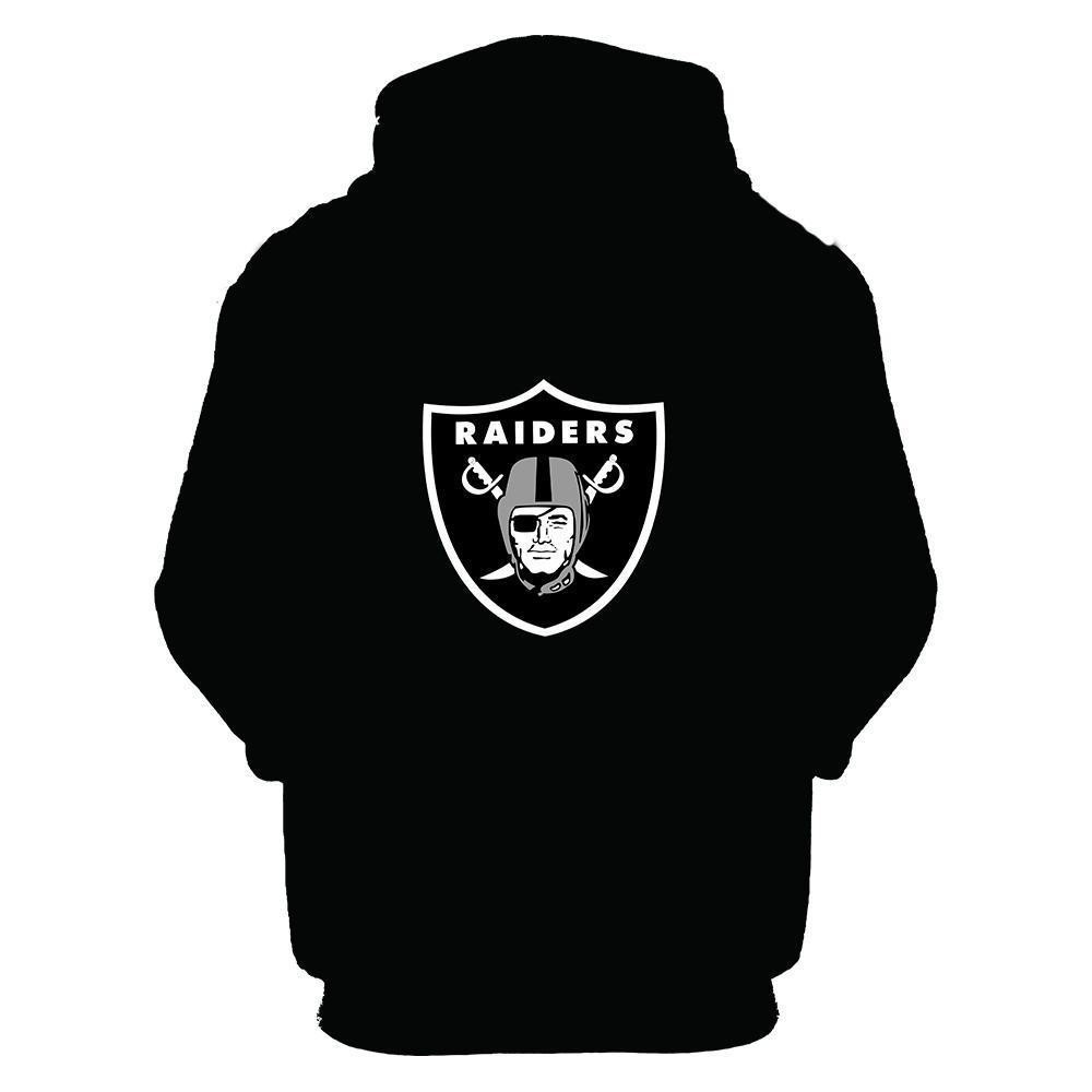 Áo Hoodie RAIDERS Áo len in 3D Áo khoác ngoài thời trang