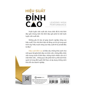 Sách - Hiệu suất đỉnh cao (Leading High Performance) - Tác giả Murray Eldridge