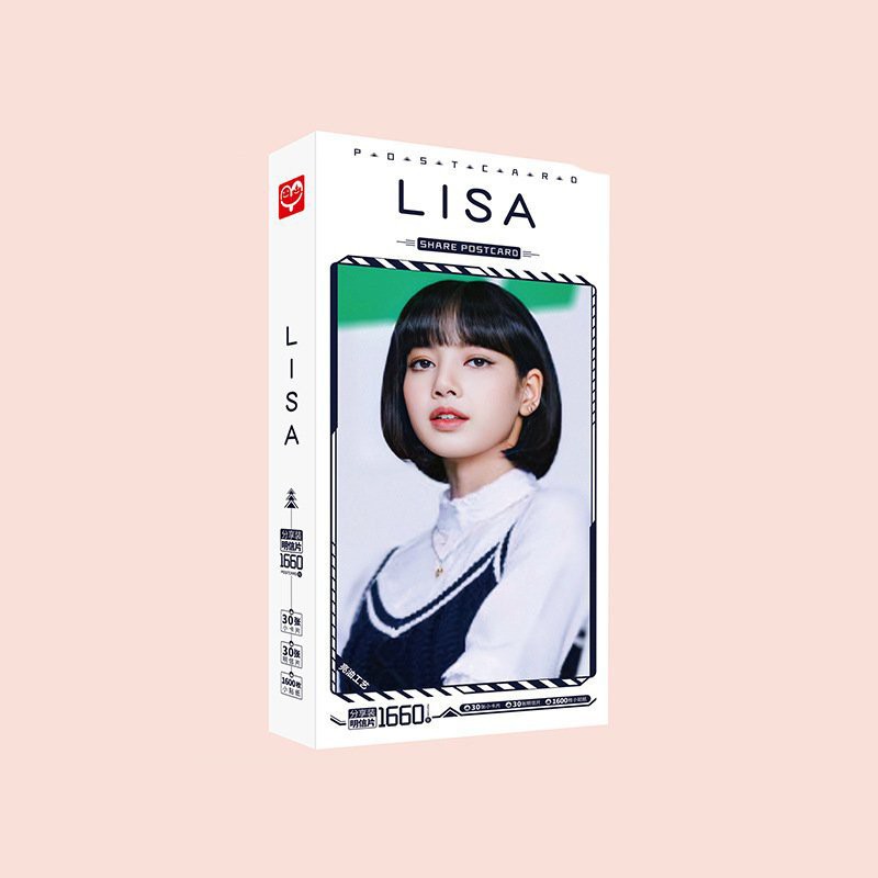 Hộp ảnh Postcard Blackpink Lisa | Shopee Việt Nam