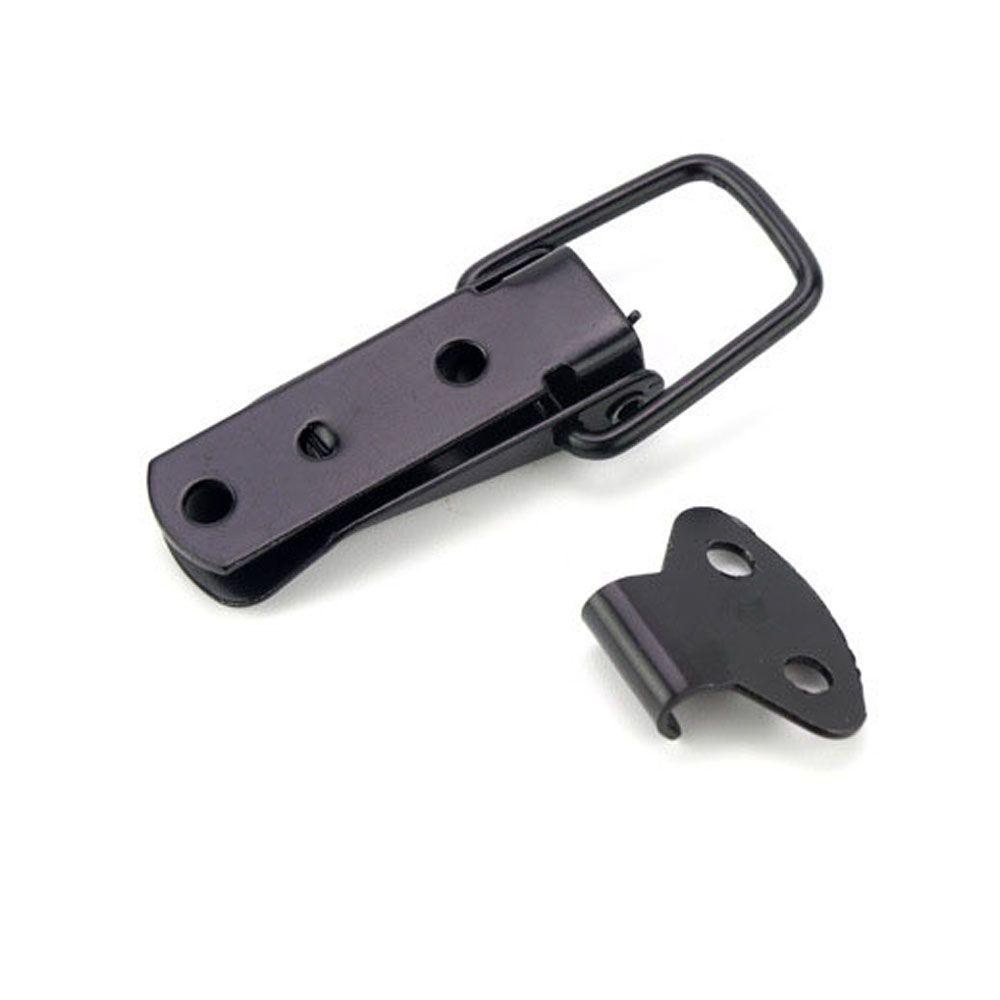 DELMER Ốp Lưng Khóa Kẹp Ốp Lưng Khóa Cố Định Đa Năng Bộ Phận Ngoại Thất Bền Chất Lượng Cao Phụ Kiện Dây Buộc Ô Tô Ốp Lưng An Ninh Móc Hood Ô Tô Dây Buộc