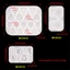 Unstop * Khuôn Nhựa Tinh Tế Cho Đàn Guitar Chọn Cho Tam Giác Plectrum Silicone Giá Đỡ Keych