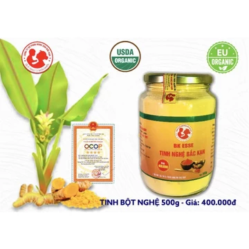 FREE SHIP🍠Tinh Nghệ Bắc Kạn🍠Tinh Bột Nghệ Oganic🍠 500gram
