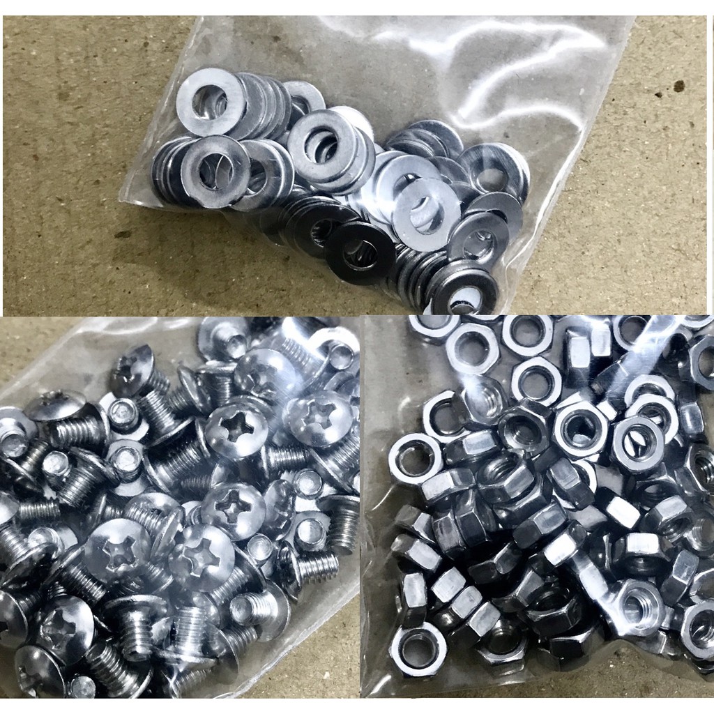 Ốc vít M4 INOX cho Pin sắt LifePO4 32650 | Shopee Việt Nam
