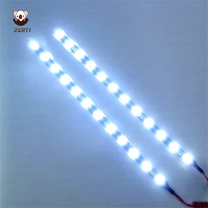 Dây Đèn Led 15 Bóng Linh Hoạt 30Cm 12V Chống Nước Trang Trí Xe Hơi/Xe Máy